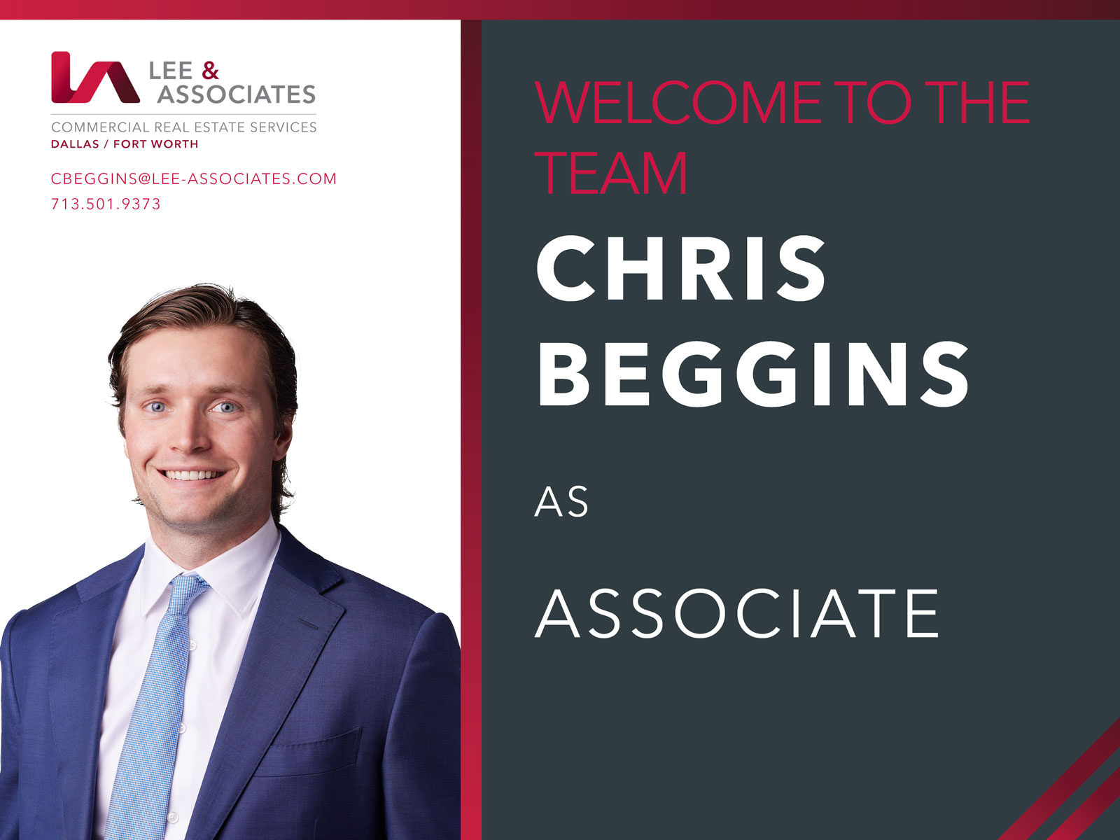 New Hire: Chris Beggins