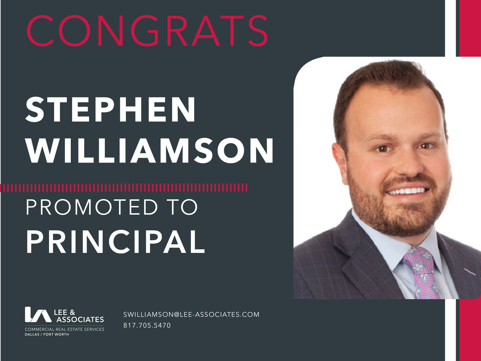 Promoted to Principal