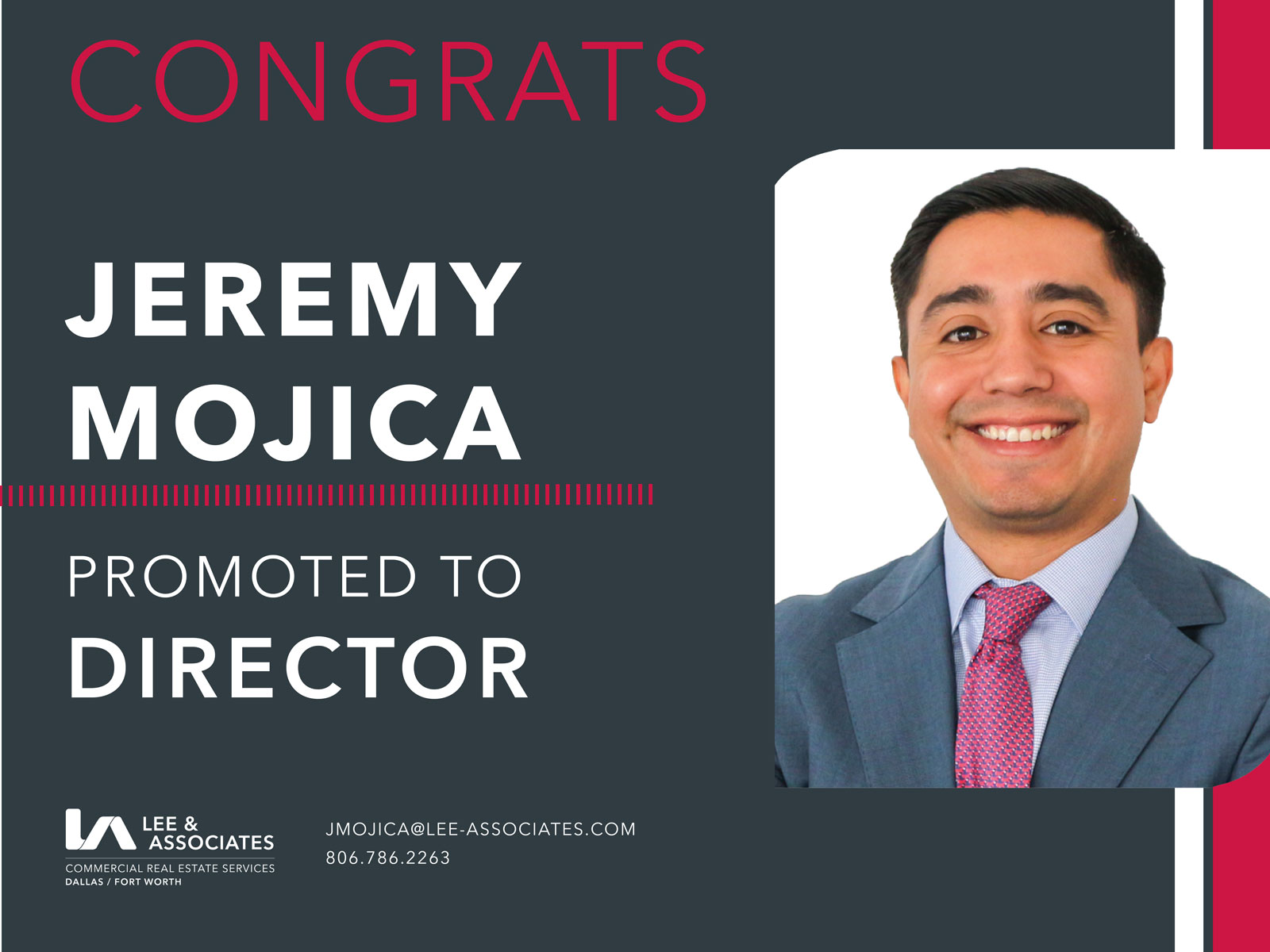 Promoted to Director