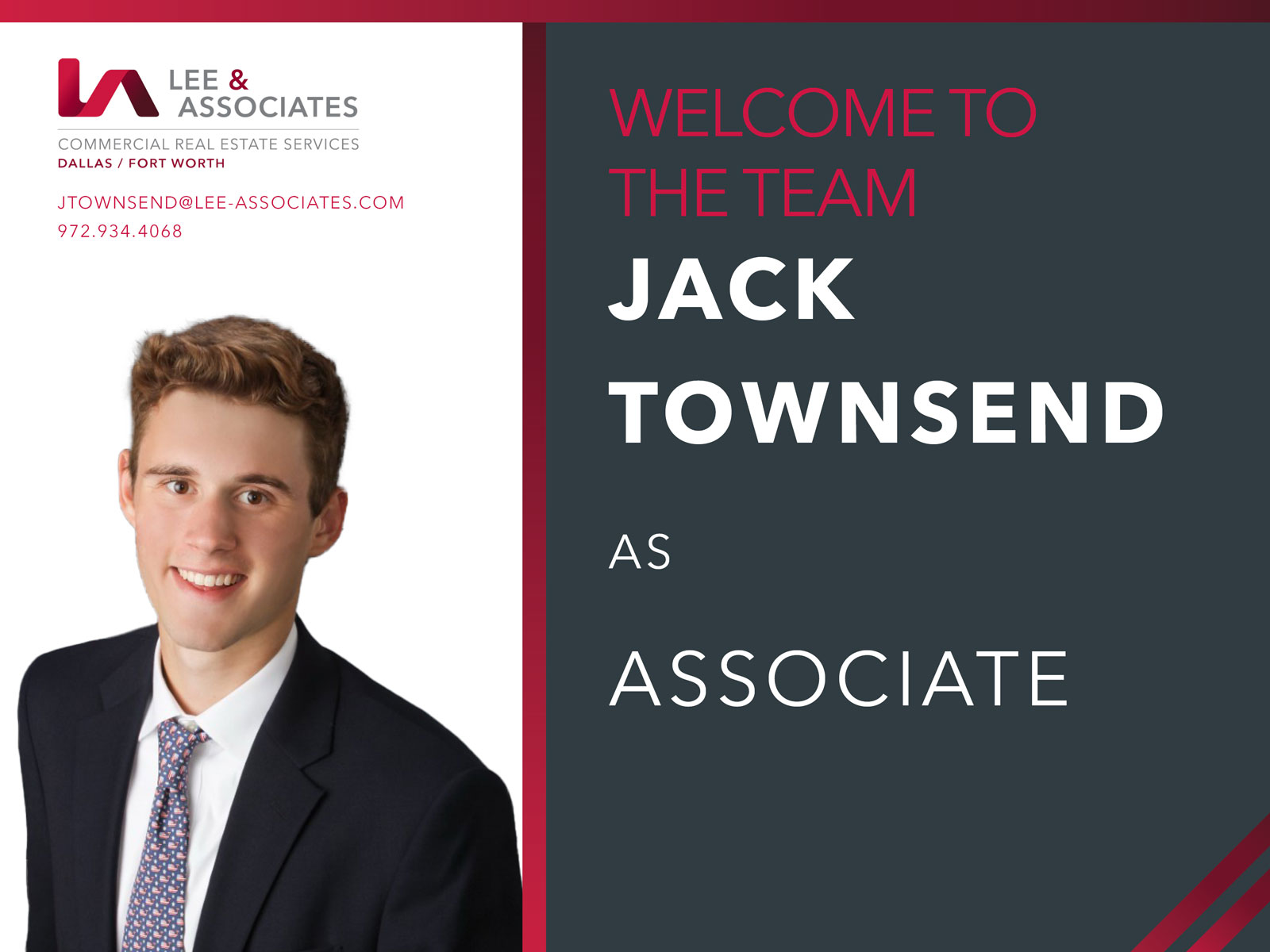 New Hire: Jack Townsend