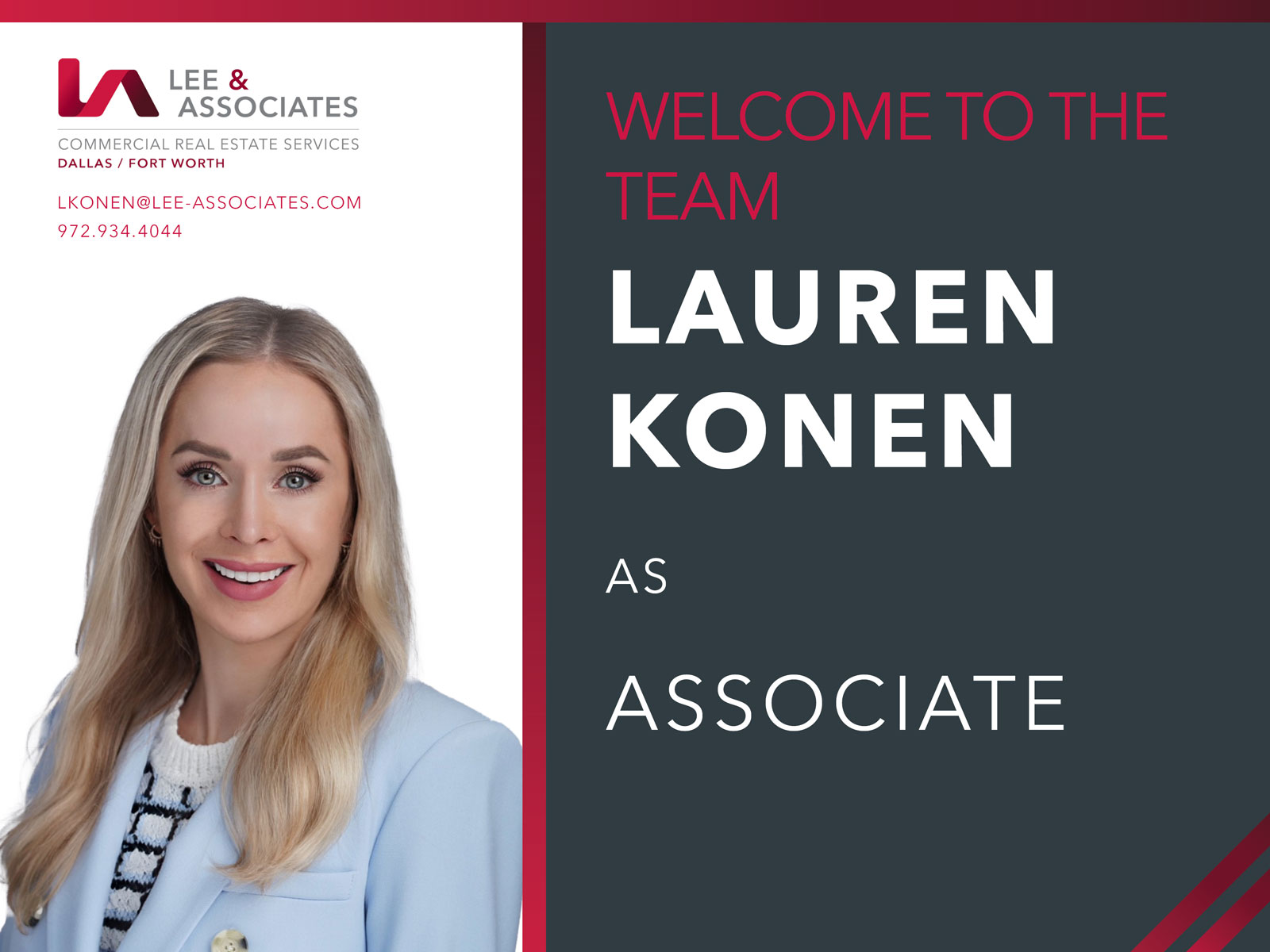 New Hire: Lauren Konen