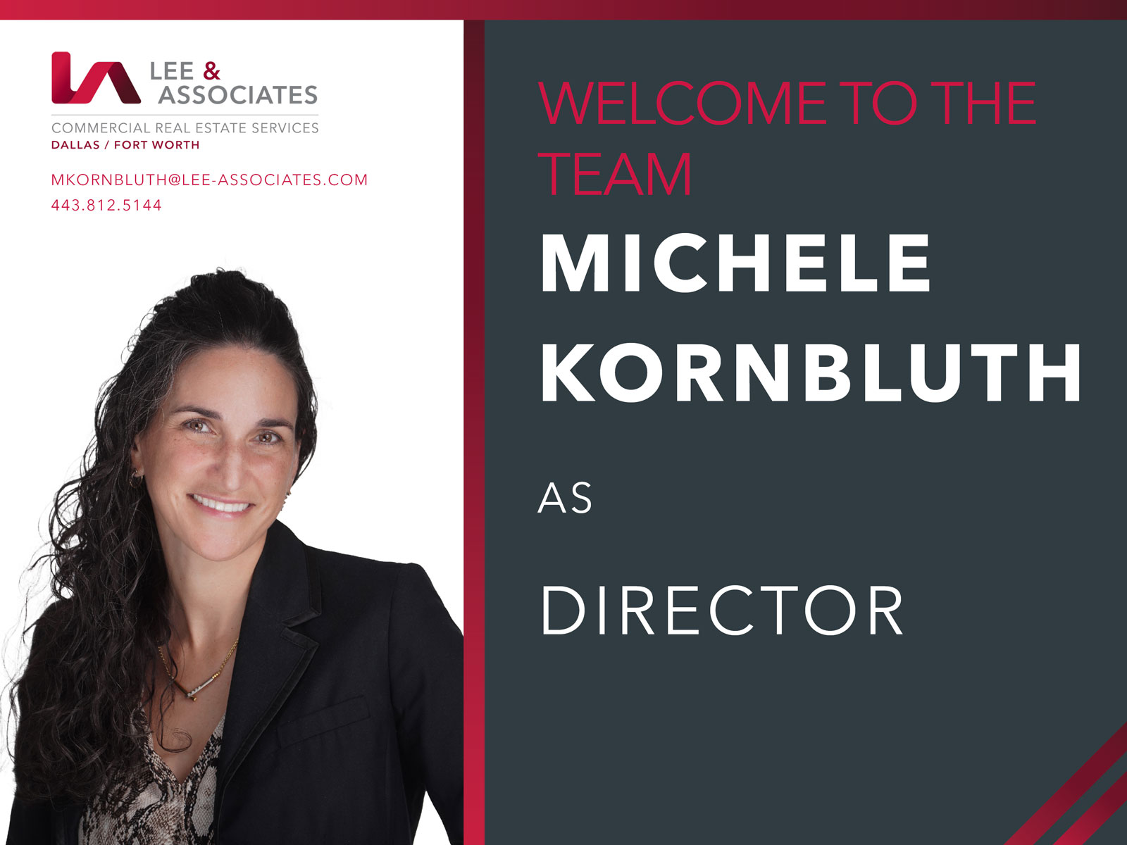 New Hire: Michele Kornbluth