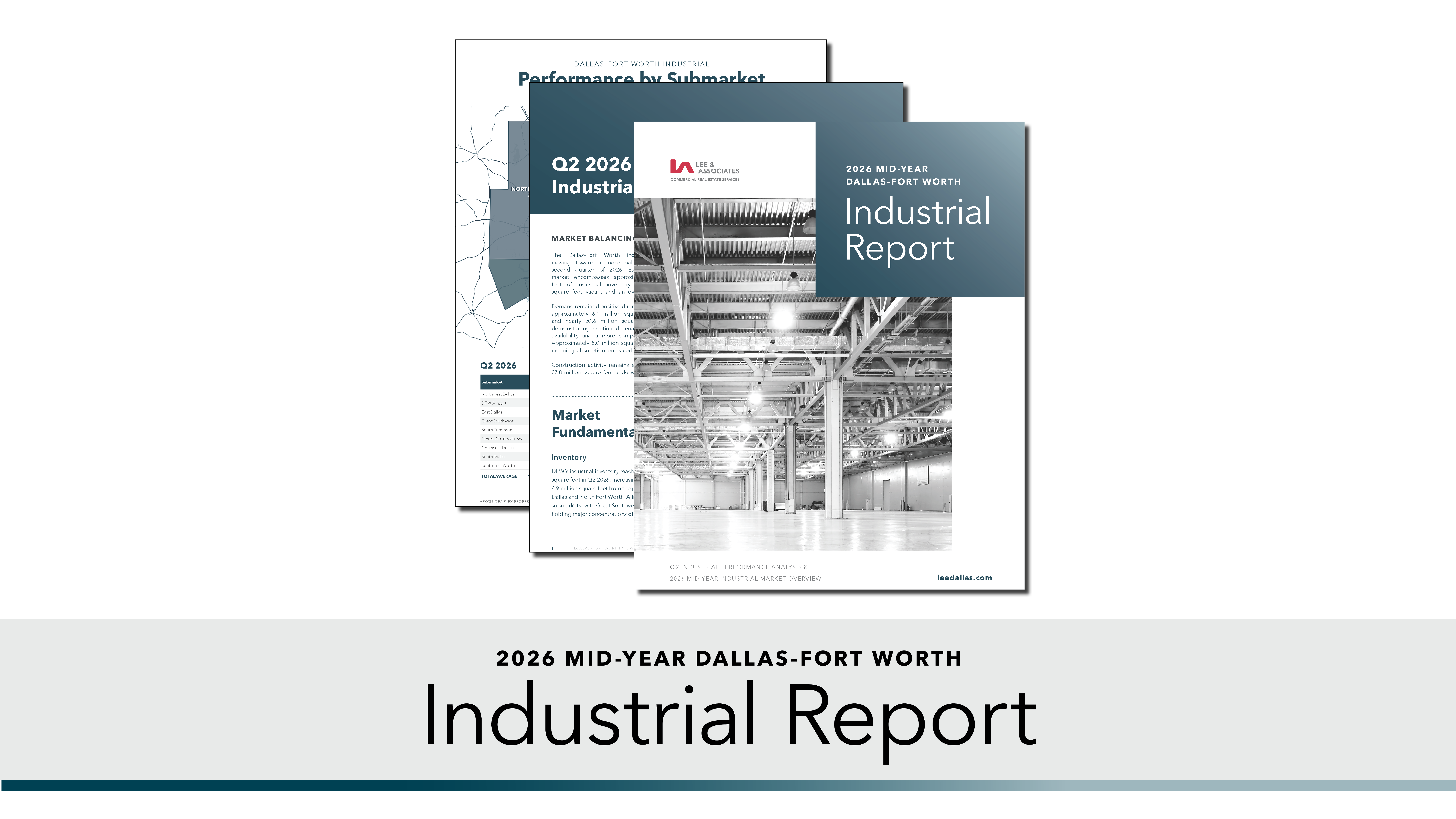 INFORME DEL MERCADO INDUSTRIAL DE BIENES RAÍCES COMERCIALES DE DALLAS | MEDIADOS DE 2026